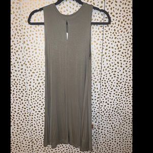 Sleeveless T-Shirt Dress